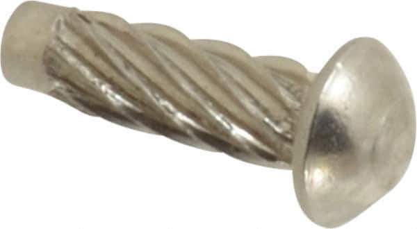 Value Collection - #4 Round Head Sheet Metal Screw - Stainless Steel, 3/8" Length Under Head, ASME B18.6.3 & ASME B18.6.4, Grade 18-8 - Apex Tool & Supply