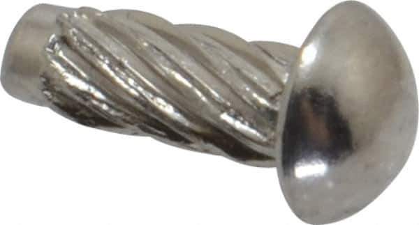 Value Collection - #6 Round Head Sheet Metal Screw - Stainless Steel, 3/8" Length Under Head, ASME B18.6.3 & ASME B18.6.4, Grade 18-8 - Apex Tool & Supply