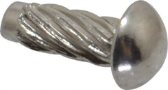 Value Collection - #6 Round Head Sheet Metal Screw - Stainless Steel, 3/8" Length Under Head, ASME B18.6.3 & ASME B18.6.4, Grade 18-8 - Apex Tool & Supply