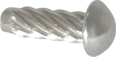 Value Collection - #8 Round Head Sheet Metal Screw - Stainless Steel, 1/2" Length Under Head, ASME B18.6.3 & ASME B18.6.4, Grade 18-8 - Apex Tool & Supply