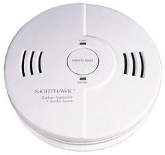 Kidde - 5-3/4 Inch Diameter, Smoke and Carbon Monoxide Alarm - 85 dB Decibel Rating, AA Battery Included, Indicating Light, Tamper Resistant - Apex Tool & Supply