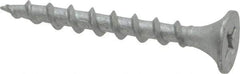 Value Collection - #6 Bugle Head, Phillips Steel Deck Screw - 1-1/4" OAL, Galvanized, Grade 2 - Apex Tool & Supply