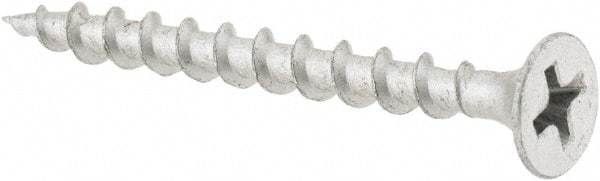 Value Collection - #6 Bugle Head, Phillips Steel Deck Screw - 1-5/8" OAL, Galvanized, Grade 2 - Apex Tool & Supply
