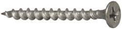 Value Collection - #6 Bugle Head, Phillips Steel Deck Screw - 1-5/8" OAL, Galvanized, Grade 2 - Apex Tool & Supply