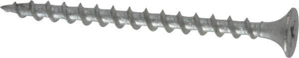 Value Collection - #6 Bugle Head, Phillips Steel Deck Screw - 2" OAL, Galvanized, Grade 2 - Apex Tool & Supply