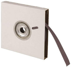 Norton - 1" x 10 Yd 120 Grit Aluminum Oxide Cloth Roll - Fine Grade, J Weighted Backing - Apex Tool & Supply