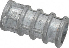 Value Collection - 1/4" Diam, 1/2" Drill, 3-1/2" Min Embedment Lag Shield Concrete Anchor - Alloy Steel - Apex Tool & Supply
