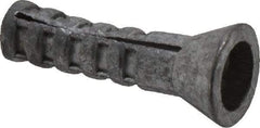Value Collection - 1/4" Diam, 1/4" Drill, 1" OAL, 1" Min Embedment Plug Concrete Anchor - Lead Alloy - Apex Tool & Supply