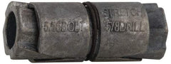 Value Collection - 5/8" Diam, 1" Drill, 2-1/4" OAL, 1-9/16" Min Embedment Double Expansion Concrete Anchor - Zinc - Apex Tool & Supply