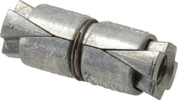 Value Collection - 5/16" Diam, 5/8" Drill, 1-1/4" OAL, Double Expansion Concrete Anchor - Zinc - Apex Tool & Supply