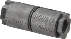 Value Collection - 1/2" Diam, 7/8" Drill, 2" OAL, 1" Min Embedment Double Expansion Concrete Anchor - Zinc - Apex Tool & Supply