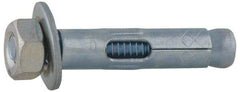 Value Collection - 5/8" Diam, 5/8" Drill, 6" OAL, 1-1/4" Min Embedment Sleeve Concrete Anchor - Steel, Zinc-Plated Finish, Hex Nut Head, Hex Drive - Apex Tool & Supply