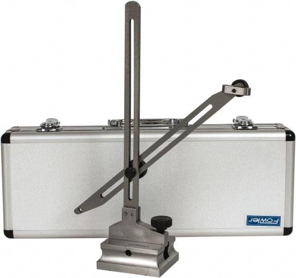 Fowler - Indicator Transfer Stand - 12" High, 3.54" Base Length x 3" Base Width, Includes Holder - Apex Tool & Supply