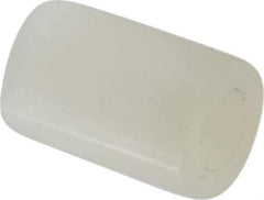 Made in USA - 0.14" ID x 1/4" OD, #6 Screw, Grade 6/6 Nylon Female Unthreaded Circuit Board Spacer - Round Body, 3/8" OAL - Apex Tool & Supply