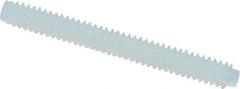 Made in USA - #4-40 UNC, 1" Length of Thread, Soft Tip Point Set Screw - Nylon - Apex Tool & Supply