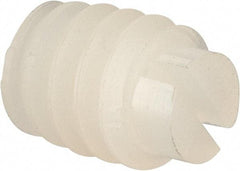 Made in USA - 1/4-20 UNC, 1/4" Length of Thread, Soft Tip Point Set Screw - Nylon - Apex Tool & Supply
