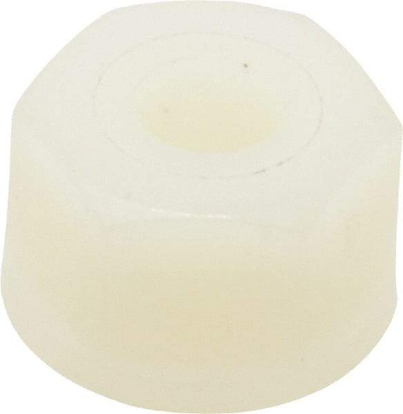 Made in USA - #10-32 UNF Hex Lock Nut with Nylon Insert - 1/4" High - Apex Tool & Supply