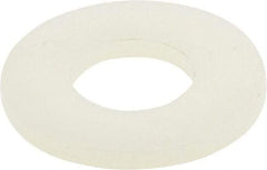 Made in USA - 5/16" Screw, Grade 6/6 Nylon Standard Flat Washer - 8.64mm ID x 18.8mm OD, 1.57mm Thick - Apex Tool & Supply