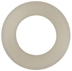 Made in USA - 7/16" Screw, Grade 6/6 Nylon Standard Flat Washer - 11.25mm ID x 3/4" OD, 1.57mm Thick - Apex Tool & Supply
