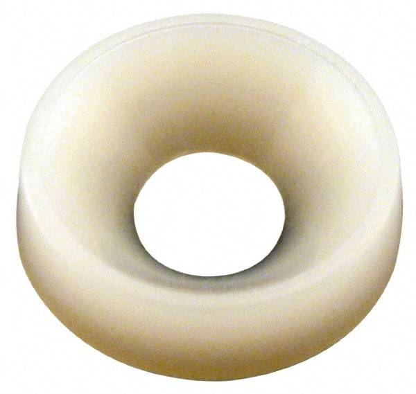 Made in USA - 2.92mm Thick, Nylon, Standard Countersunk Washer - 4.34mm ID x 12.95mm OD - Apex Tool & Supply