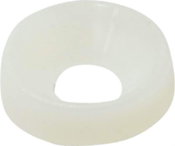 Made in USA - 4.57mm Thick, Nylon, Standard Countersunk Washer - 6.6mm ID x 17.35mm OD - Apex Tool & Supply
