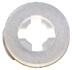 Made in USA - #2 Screw, 0.078" ID, Nylon Internal Tooth Lock Washer - 13/64" OD, Grade 6/6 - Apex Tool & Supply