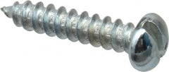 Value Collection - #6, 3/4" Length Under Head, Slotted Drive, Round Head Wood Screw - Apex Tool & Supply