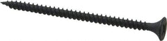 Value Collection - #6, 2-1/4" OAL, Phillips Drive Bugle Head, Steel Drywall Screws - Black Phosphate Finish, Grade 2 - Apex Tool & Supply