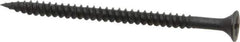 Value Collection - #8, 2-1/2" OAL, Phillips Drive Bugle Head, Steel Drywall Screws - Black Phosphate Finish, Grade 2 - Apex Tool & Supply