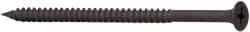 Value Collection - #10, 3-1/2" OAL, Phillips Drive Bugle Head, Steel Drywall Screws - Black Phosphate Finish, Grade 2 - Apex Tool & Supply