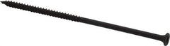 Value Collection - #10, 5" OAL, Phillips Drive Bugle Head, Steel Drywall Screws - Black Phosphate Finish, Grade 2 - Apex Tool & Supply