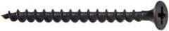 Value Collection - #6, 2" OAL, Phillips Drive Bugle Head Wood Screw - Black Phosphate Finish Steel, Grade 2 - Apex Tool & Supply
