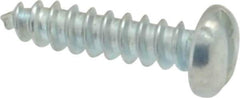 Value Collection - #2 Pan Head Slotted Sheet Metal Screw - Steel, 3/8" Length Under Head, Grade 2 - Apex Tool & Supply