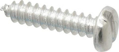 Value Collection - #8 Pan Head Slotted Sheet Metal Screw - Aluminum, 3/4" Length Under Head, ASME B18.6.4 - Apex Tool & Supply