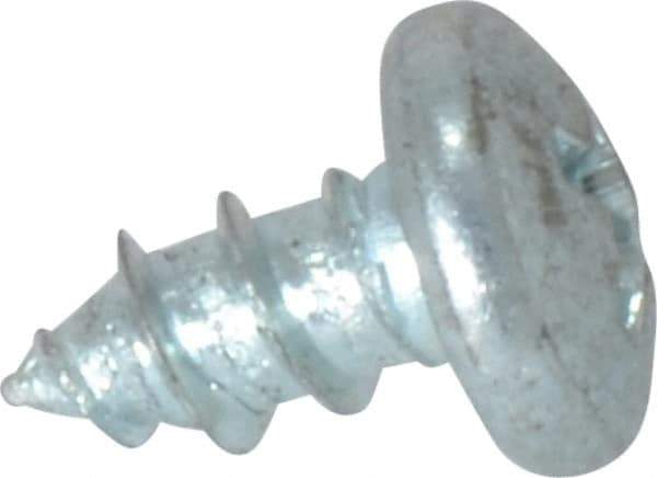 Value Collection - #10 Pan Head Phillips Sheet Metal Screw - Steel, 3/8" Length Under Head, Grade 2 - Apex Tool & Supply