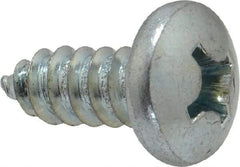 Value Collection - #14 Pan Head Phillips Sheet Metal Screw - Steel, 5/8" Length Under Head, Grade 2 - Apex Tool & Supply