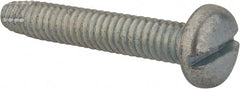 Value Collection - 1/4-20 UNC 1-1/2" Length Under Head Slotted Thread Cutting Screw - Apex Tool & Supply