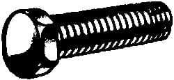 Value Collection - 3/8-16 UNC Thread, 1-1/4" Length Under Head, Hex Drive Steel Thread Cutting Screw - Hex Washer Head, Grade 2, Point Type F, Zinc-Plated Finish - Apex Tool & Supply