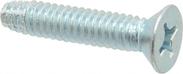 Value Collection - 1/4-20 UNC 1-1/4" Overall Length Phillips Thread Cutting Screw - Apex Tool & Supply