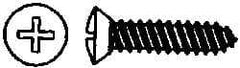 Value Collection - #10 Oval Head Phillips Sheet Metal Screw - Steel, 1/2" OAL, AISI 1016, ANSI/ASME B18.6.4, ASME B18.6.3 & SAE J933, Grade 1016-1024 - Apex Tool & Supply