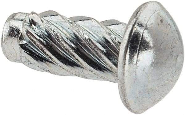 Value Collection - #6 Round Head Sheet Metal Screw - Steel, 5/16" Length Under Head, AISI 1016, ASME B18.6.3 & ASME B18.6.4, Grade 1016-1024 - Apex Tool & Supply