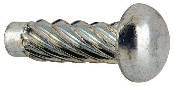 Value Collection - #7 Round Head Sheet Metal Screw - Steel, 1/2" Length Under Head, Grade 2 - Apex Tool & Supply