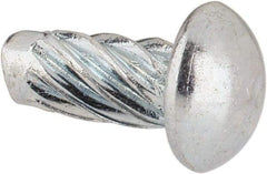 Value Collection - #8 Round Head Sheet Metal Screw - Steel, 3/8" Length Under Head, AISI 1016, ASME B18.6.3 & ASME B18.6.4, Grade 1016-1024 - Apex Tool & Supply