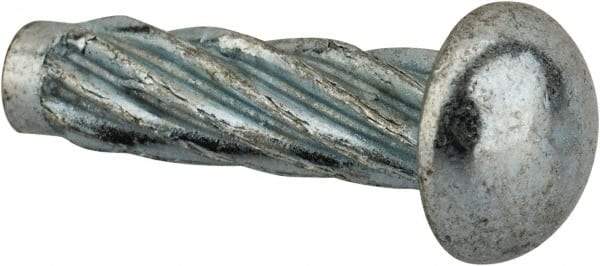 Value Collection - #8 Round Head Sheet Metal Screw - Steel, 5/8" Length Under Head, AISI 1016, ASME B18.6.3 & ASME B18.6.4, Grade 1016-1024 - Apex Tool & Supply