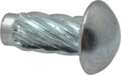 Value Collection - #12 Round Head Sheet Metal Screw - Steel, 1/2" Length Under Head, Grade 2 - Apex Tool & Supply