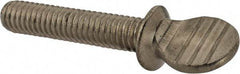 Value Collection - 5/16-18 Oval Shoulder Grade 18-8 Stainless Steel Thumb Screw - 1-1/2" OAL, 0.78" Head Height - Apex Tool & Supply