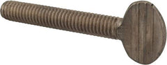 Value Collection - 5/16-18 Oval Shoulderless Grade 18-8 Stainless Steel Thumb Screw - 2" OAL, 0.78" Head Height - Apex Tool & Supply