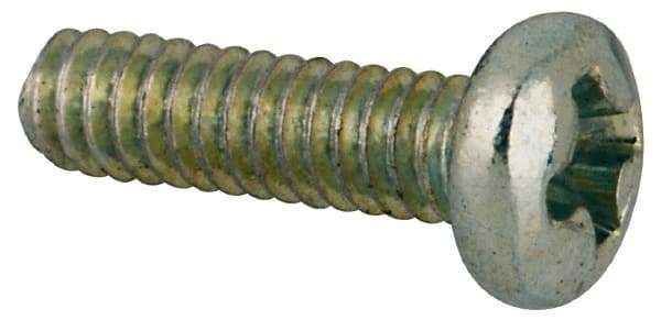 Value Collection - #2-56 UNC, 5/16" Length Under Head Phillips Drive Machine Screw - Pan Head, Grade J82 Steel, Zinc-Plated Finish, Without Washer - Apex Tool & Supply