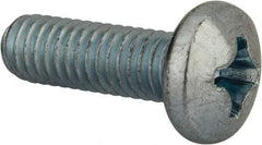 Value Collection - 5/16-18 UNC, 1" Length Under Head Phillips Drive Machine Screw - Pan Head, Grade 2 Steel, Zinc-Plated Finish, Without Washer - Apex Tool & Supply