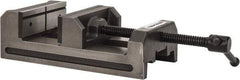 Palmgren - 6" Jaw Opening Capacity x 2" Throat Depth, Horizontal Drill Press Vise - 6" Wide Jaw, Stationary Base, Standard Speed, 11-15/16" OAL x 3-1/2" Overall Height - Apex Tool & Supply